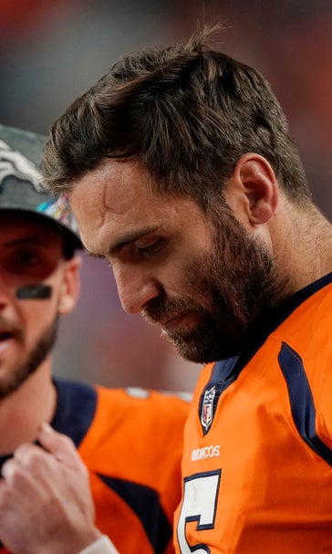 Broncos place injured QB Joe Flacco on IR